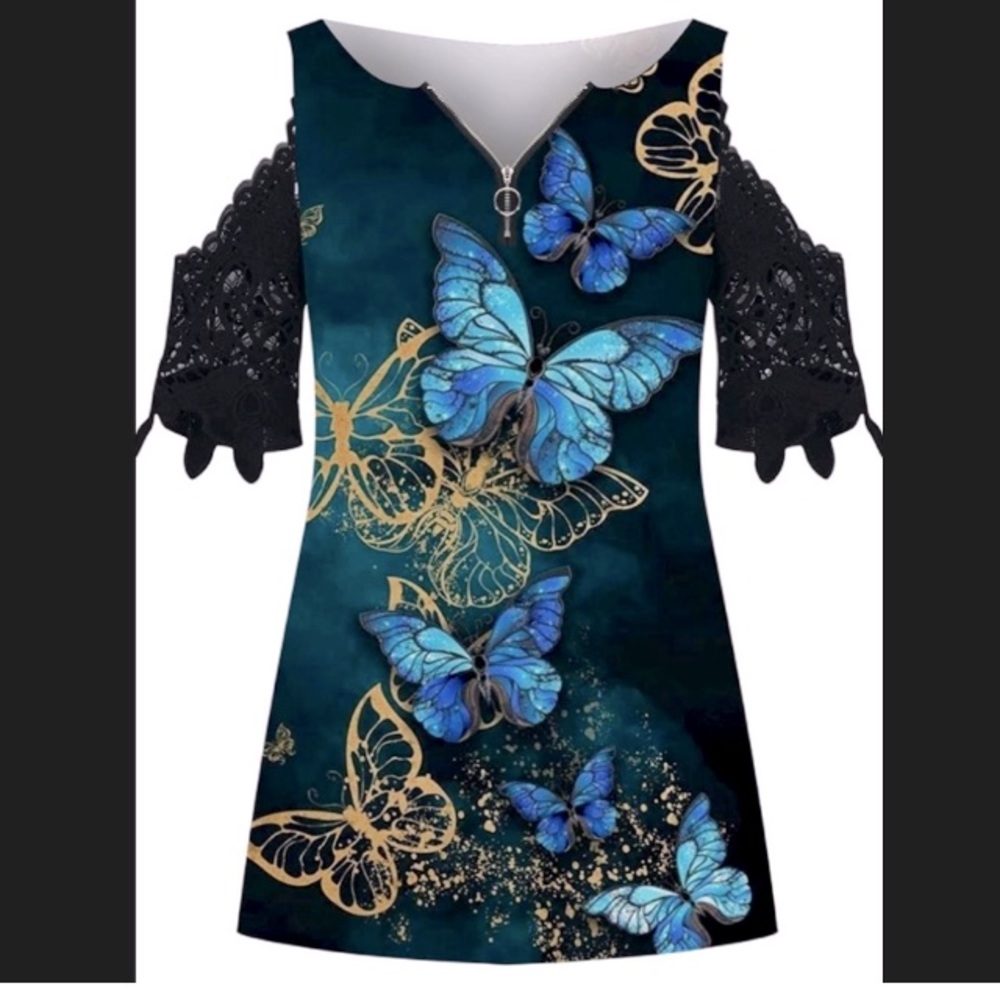Cold shoulder top